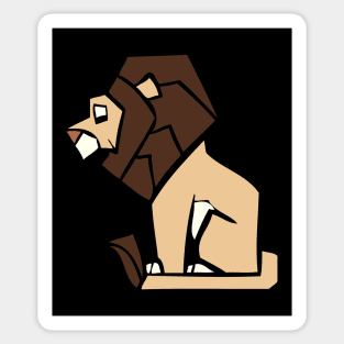 Simple Lion Sticker